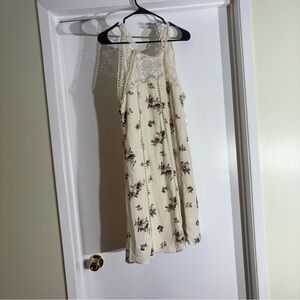 Miami Cream Crochet Detail Top